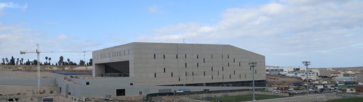 init desarrolla el proyecto de señalética para el Pabellón Gran Canaria Arena