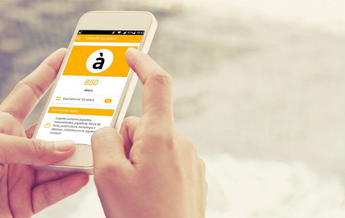 Nueva app de Abacus orientada a fidelización Nueva app Abacus