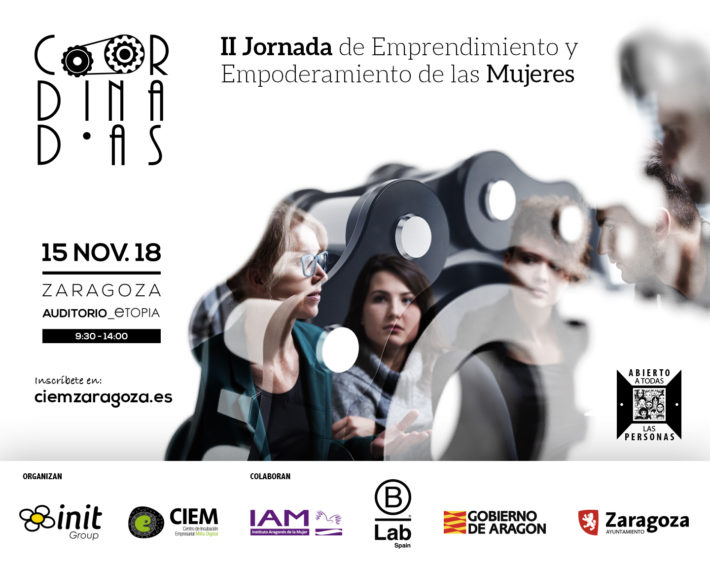 Apúntate a la II Jornada de Emprendimiento y Empoderamiento de las Mujeres, Coordinadas