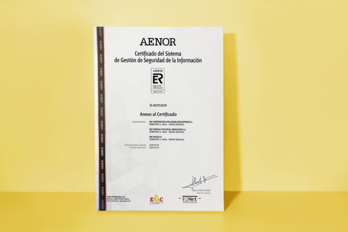 Conseguimos la certificación en la ISO 27.001 Certificación